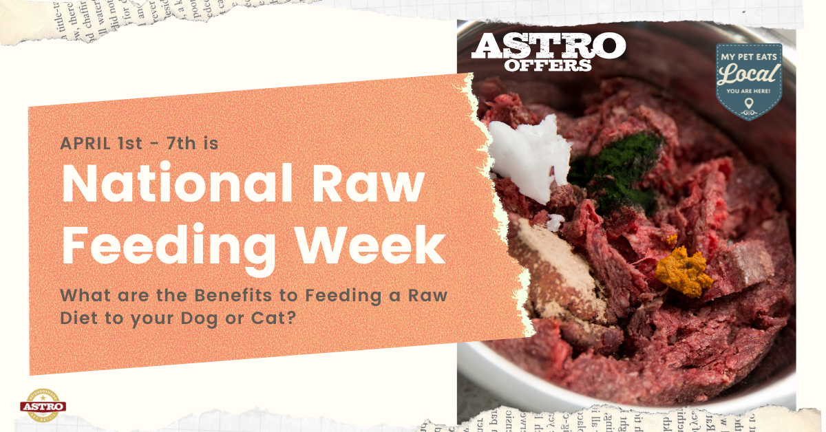April 1-7 National Raw Feeding Week
