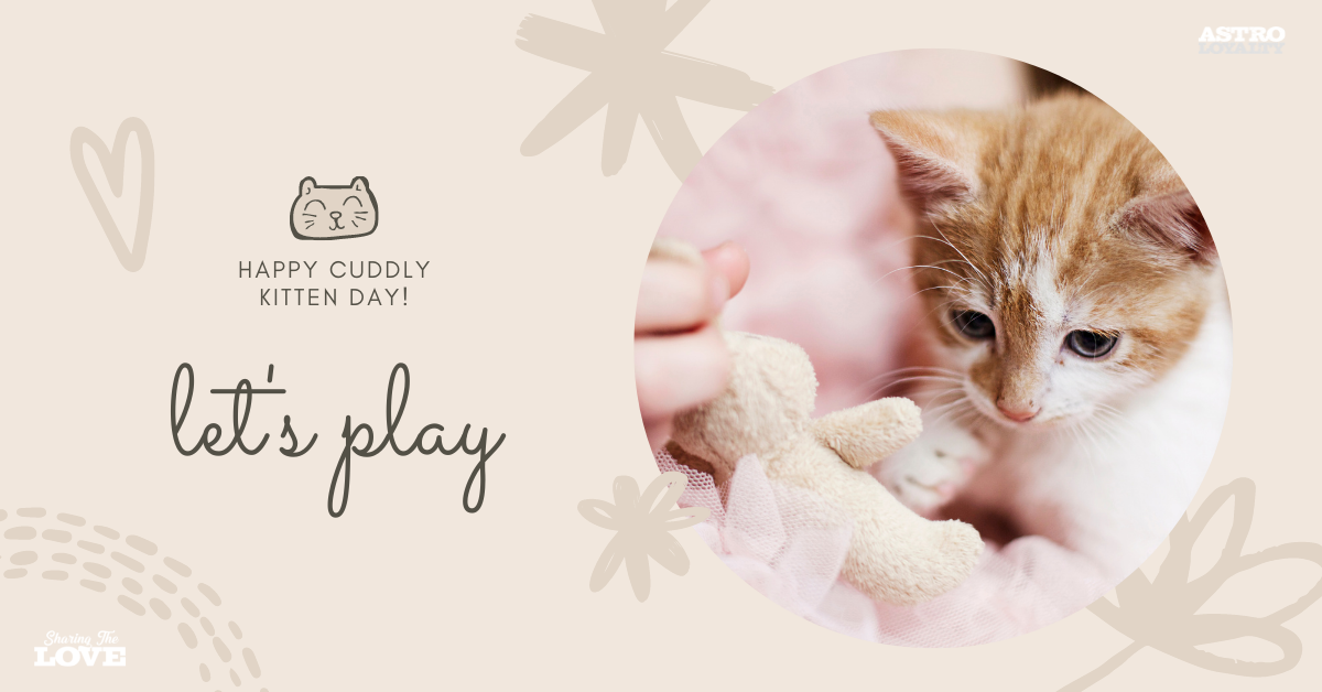 March 23 Happy Cuddly Kitten Day