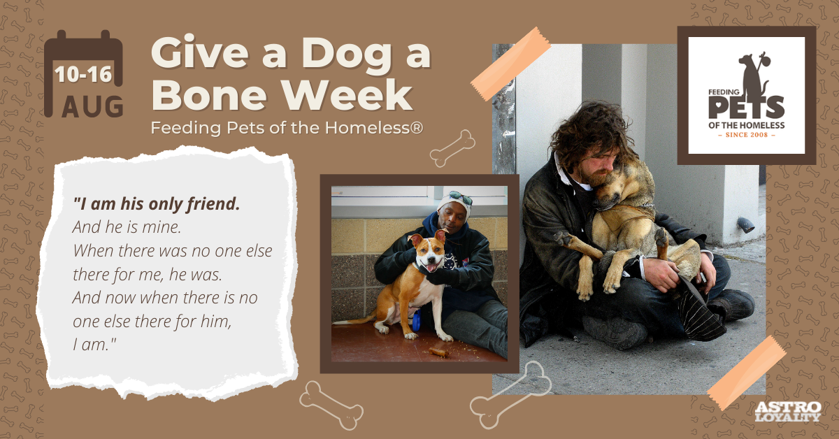 August Pet Holidays_Aug 10-16_Give a Dog a Bone Week