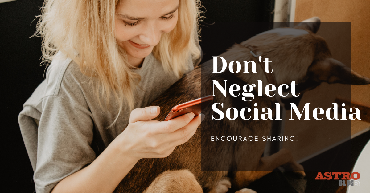 Dont Neglect Social Media