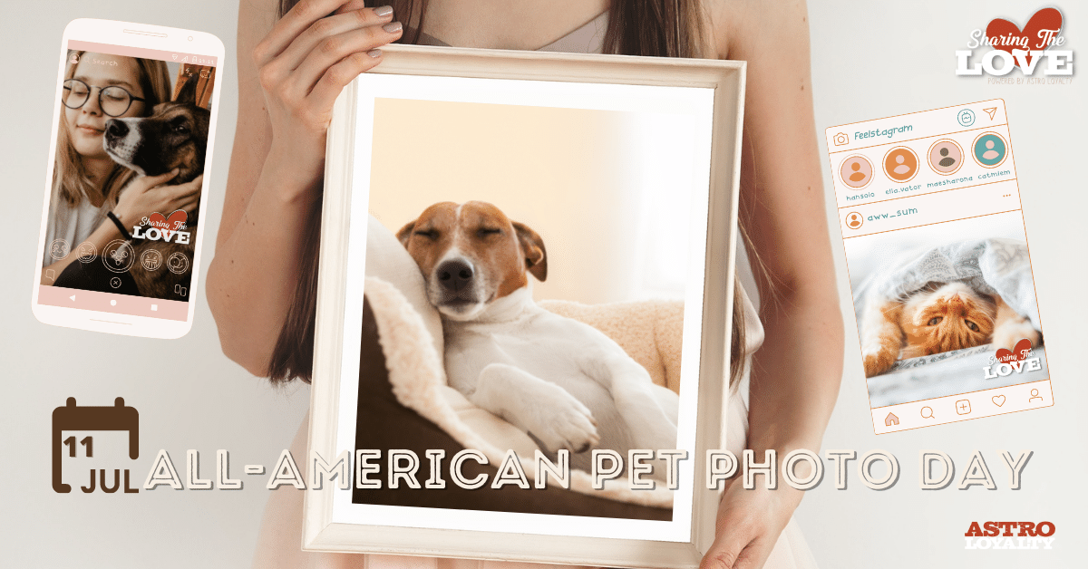 July 11_ All-American Pet Photo Day