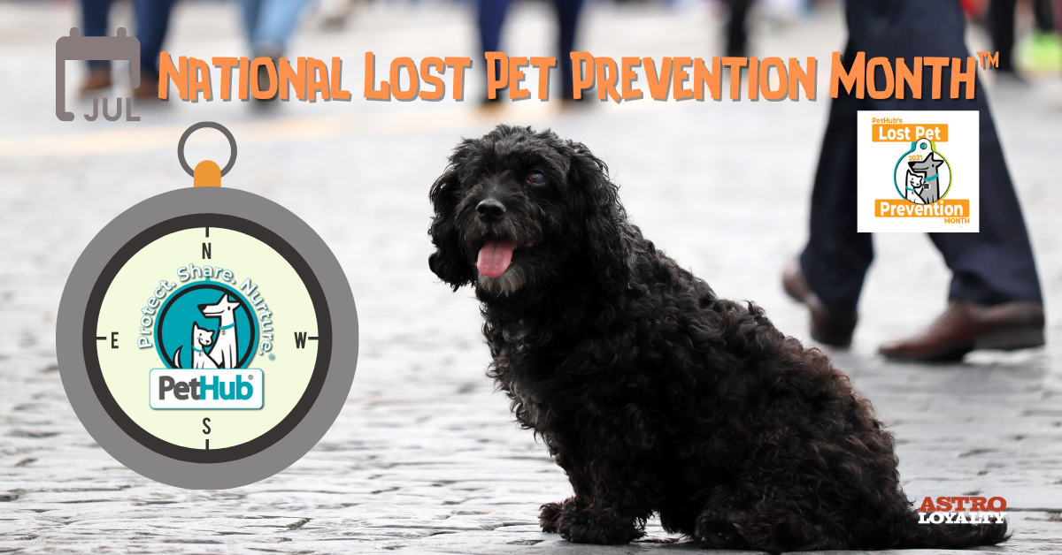 July _ National Lost Pet Prevention Month™