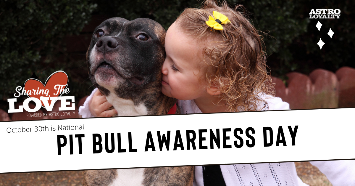 Oct. 30_ National Pit Bull Awareness Day