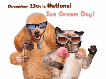 Dec 13th | National Ice Cream Day